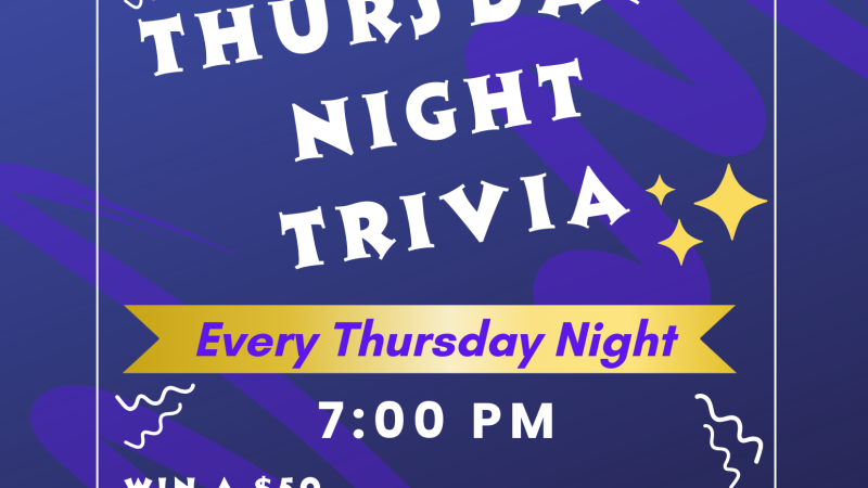 DC Brau Trivia Flyer