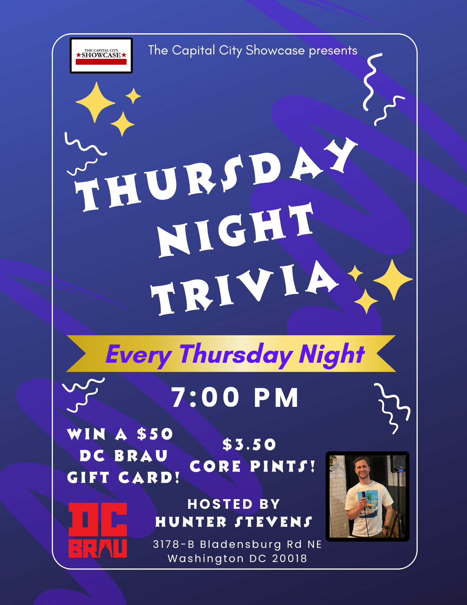 Thursday Night Trivia with Capital City Showcase