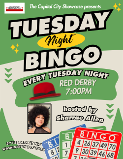 Red Derby Bingo Flyer